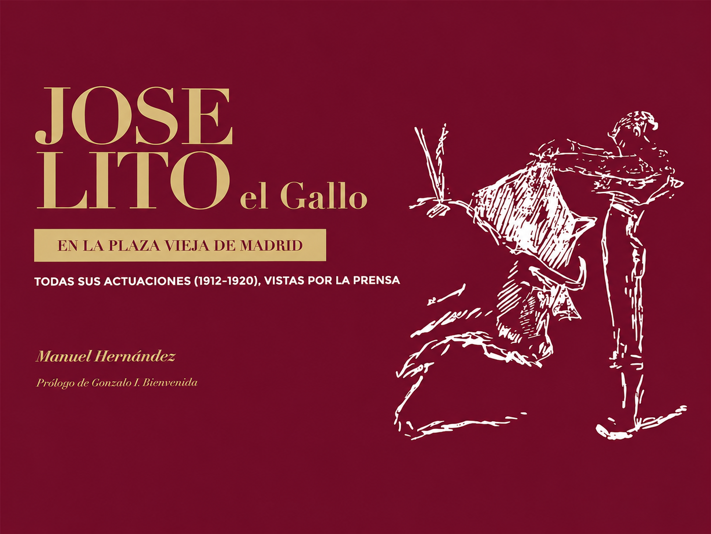Joselito el Gallo en la Plaza Vieja de Madrid, Manuel Hernández, 2021